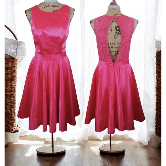 Allure Bridal Timeless Romantic  Old Hollywood Fit & Flare Special Occasion Dres - Picture 1 of 10